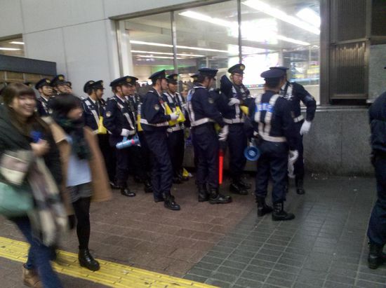 Polizei macht sich bereit