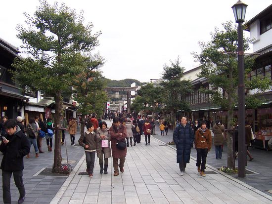 Weg Richtung Tenmangu-Schrein