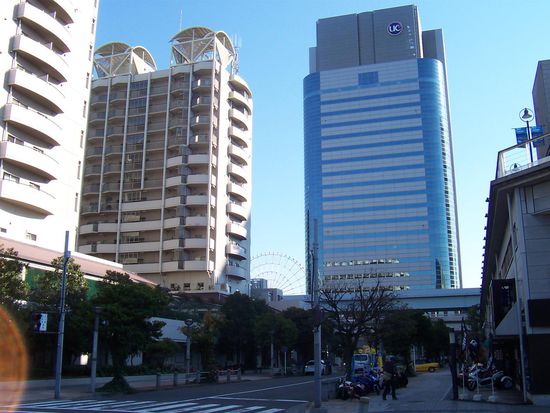 Hier ist alles neu und hoch