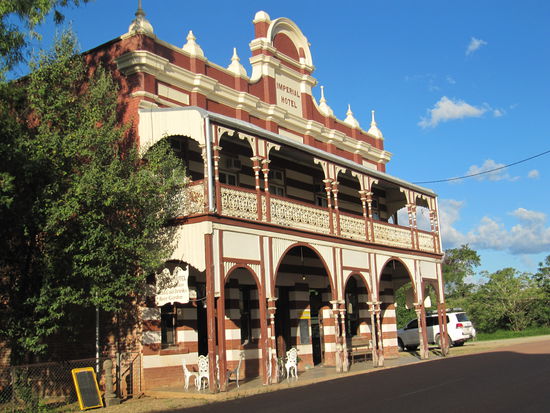 Das Imperial, wo wir Dan und Peter kennenlernten.