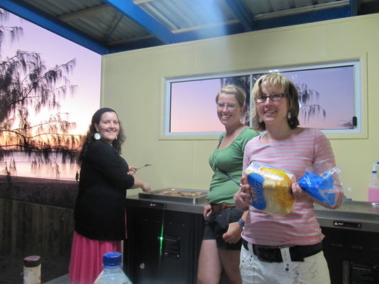 Grundlage schaffen mit einem BBQ.