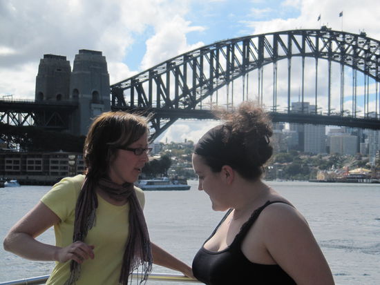 ... und an der Harbour Bridge