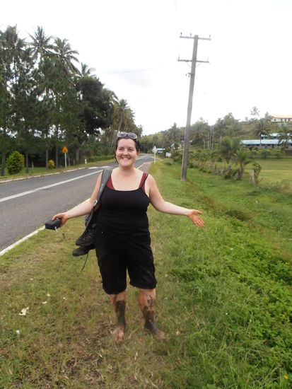 Und hinterher sah ich so aus. Nie wieder!!