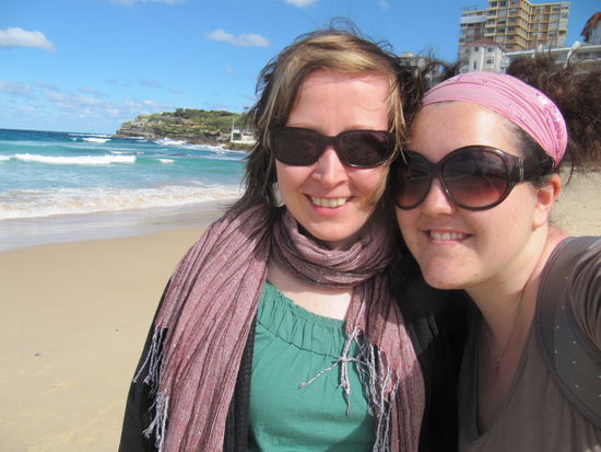 Happy am Bondi Beach