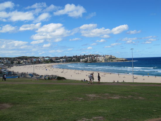 Blick zum Bondi Beach