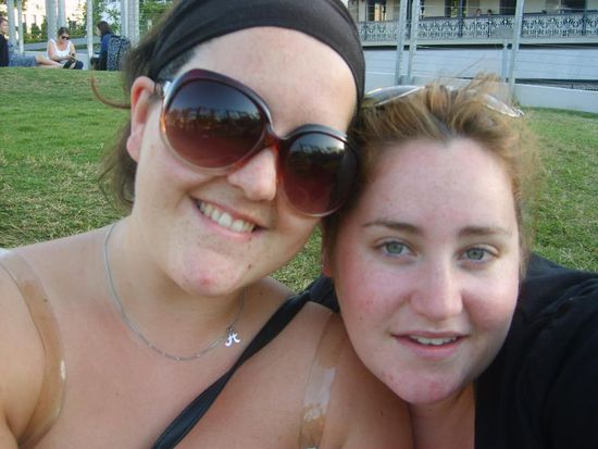 chillen an der Lagune