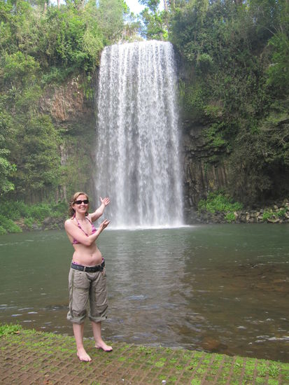 Anja prouly presents the Milla Milla Falls