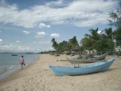 Boote am Strand