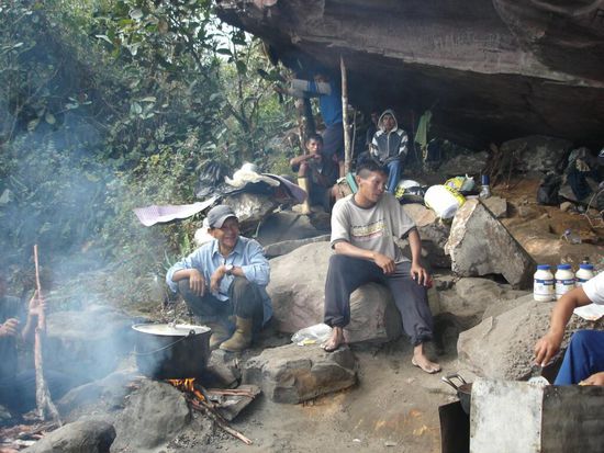Zubereitung des Abendessens