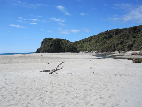 Wunderschöne, einsame Strände an der Westküste der Südinsel