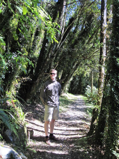 Eingang zum Campsite am Lake Mahinapua