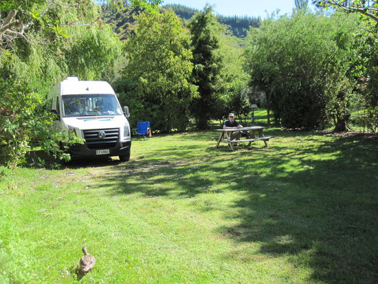 Einen solchen Platz teilen sich maximal zwei Camper