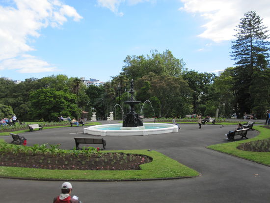 Auckland - viele sehr gut gepflegte Parks