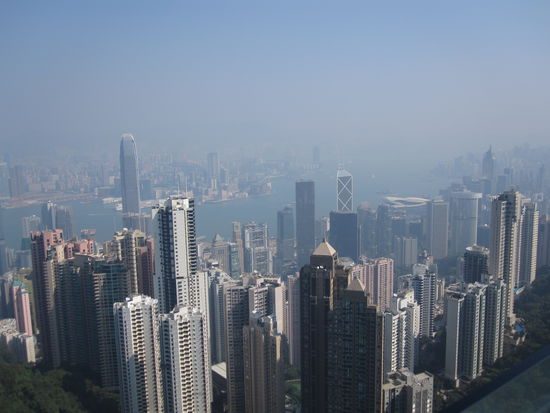 Blick vom Victoria Peak Tower