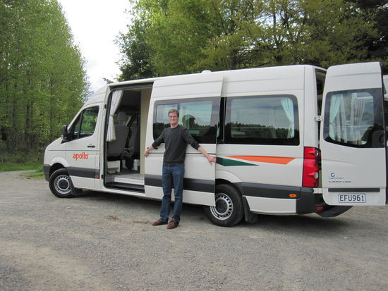 Endlich raus aus der Stadt, jetzt macht auch der große Camper Spaß