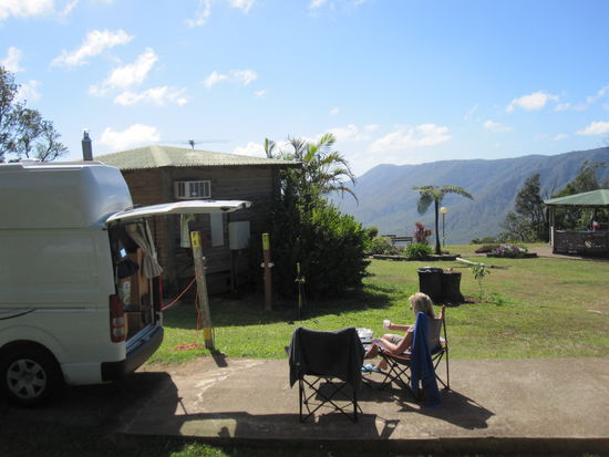 Einer der schönsten Campingplätze - Eugnella (siehe auch Foto am Anfang des Reiseberichts)