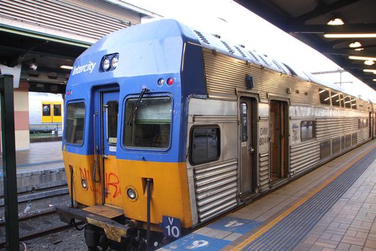 Unser Zug nach Katoomba