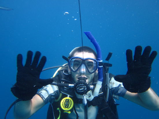 Unser Tauchlehrer Rob