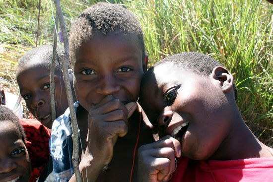 Afrika lächelt uns entgegen