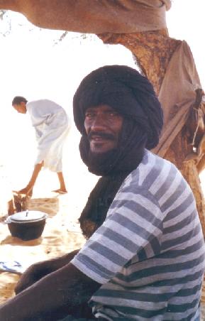 Mohammed, der Wüstenwanderer.