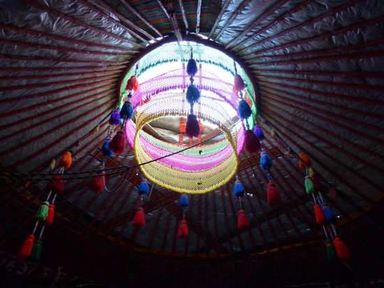 Jurtenkuppel.