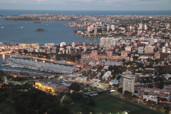 Schöner Blick von oben