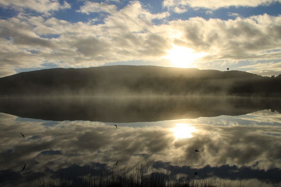 Auf der letzten Etappe: wo ist oben??? 