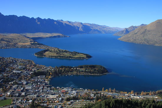 Das Zentrum von Oben