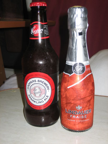 Auf dieses Abenteuer mussten wir einfach anstoßen