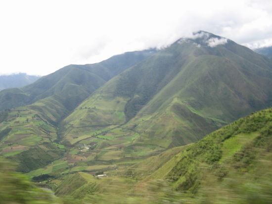 Unglaublich große Flächen von Feldern