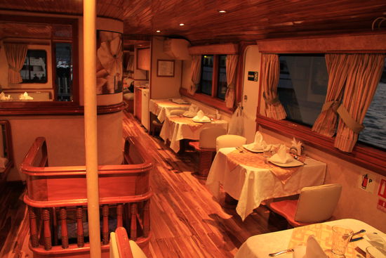 Hier gab es das stets leckere Essen