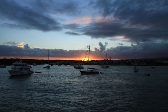 Die erste Nacht auf See