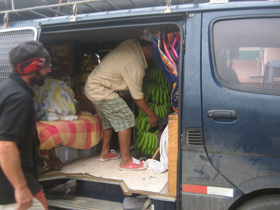 Zum letzten Mal dabei beim "Bananen-Stauden-Kauf"