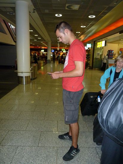 Der Blick auf die Uhr...