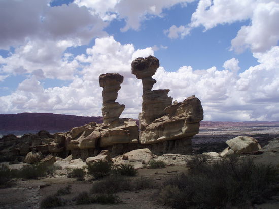 U-Boot Formation im Valle del la luna Argentinien