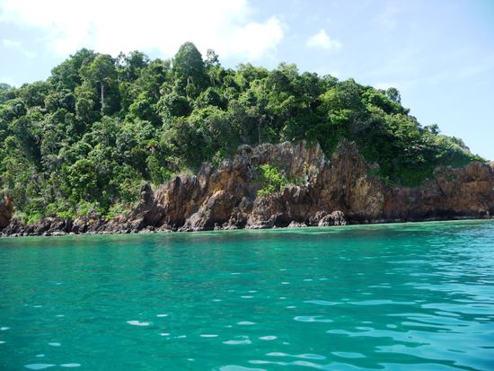 grün, türkis und glasklar! Herrlich!