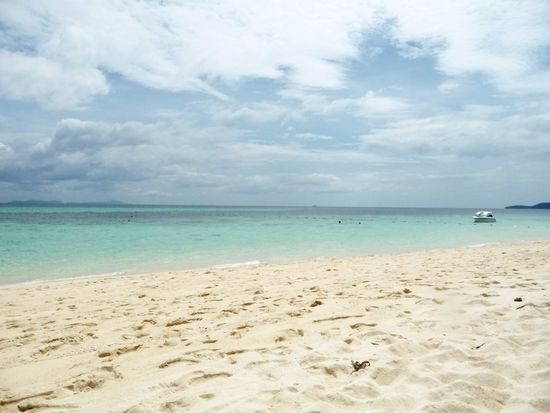 Bamboo Island VOR dem Unwetter.