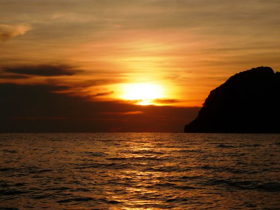 Sonnenuntergang vor Phi Phi