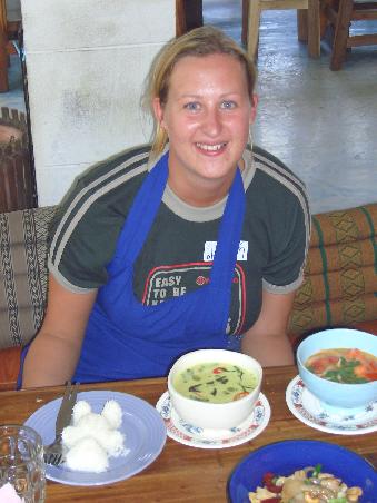 Green Curry, Tom Soup Chicken with Cashew Nut - ich bin ja so stolz auf mich *ggg*!