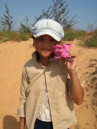 Ein kleines Lotusblütenmädchen!