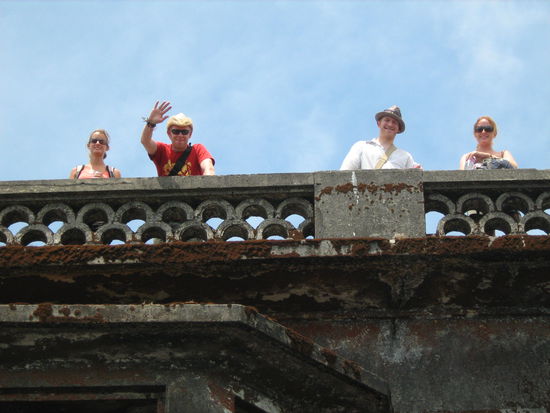 Und hier die Außerirdischen - ok, sind doch nur Schotten...