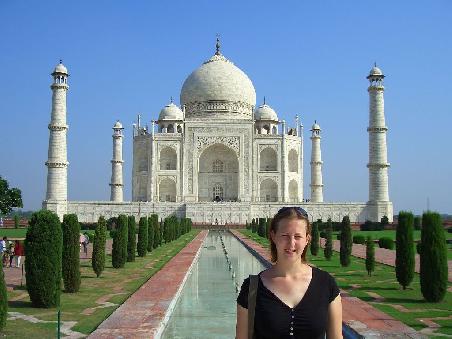 Der Taj Mahal und ich!