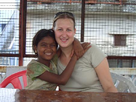 Fulmani, 10 Jahre, und ich - die Kleine hat es mir echt angetan!