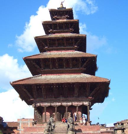 So sieht es in Bhaktapur aus...