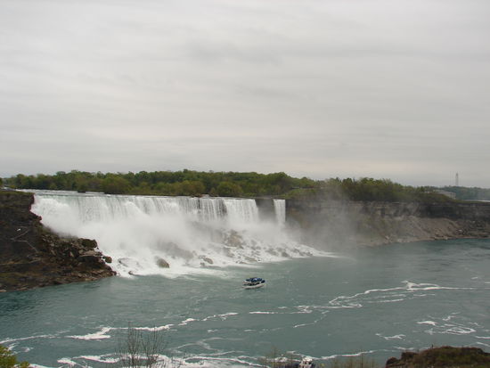 Amerikanische Fälle von der kanadischen Seite