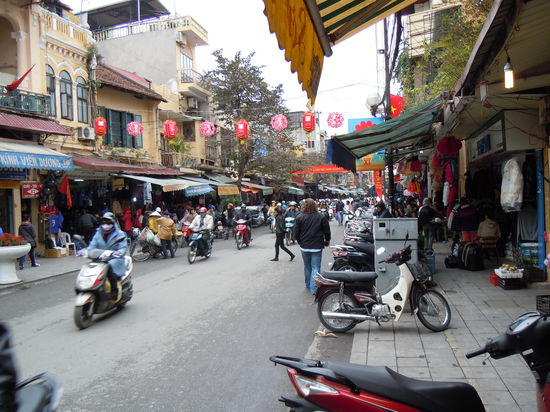 Die Altstadt von Hanoi