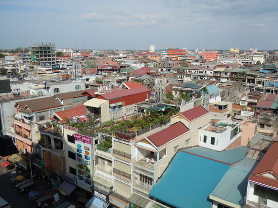 Über den Dächer von PhnomPenh