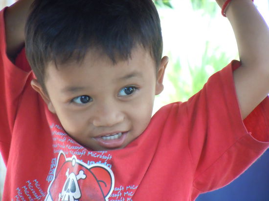 Sohn vom Tuktukfahrer