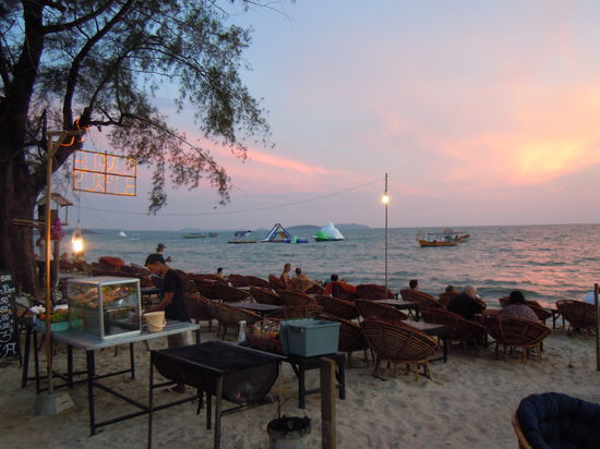 ganz spät nachmittags...