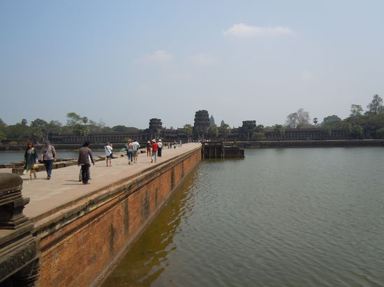 Der Eingang von AngkorWat